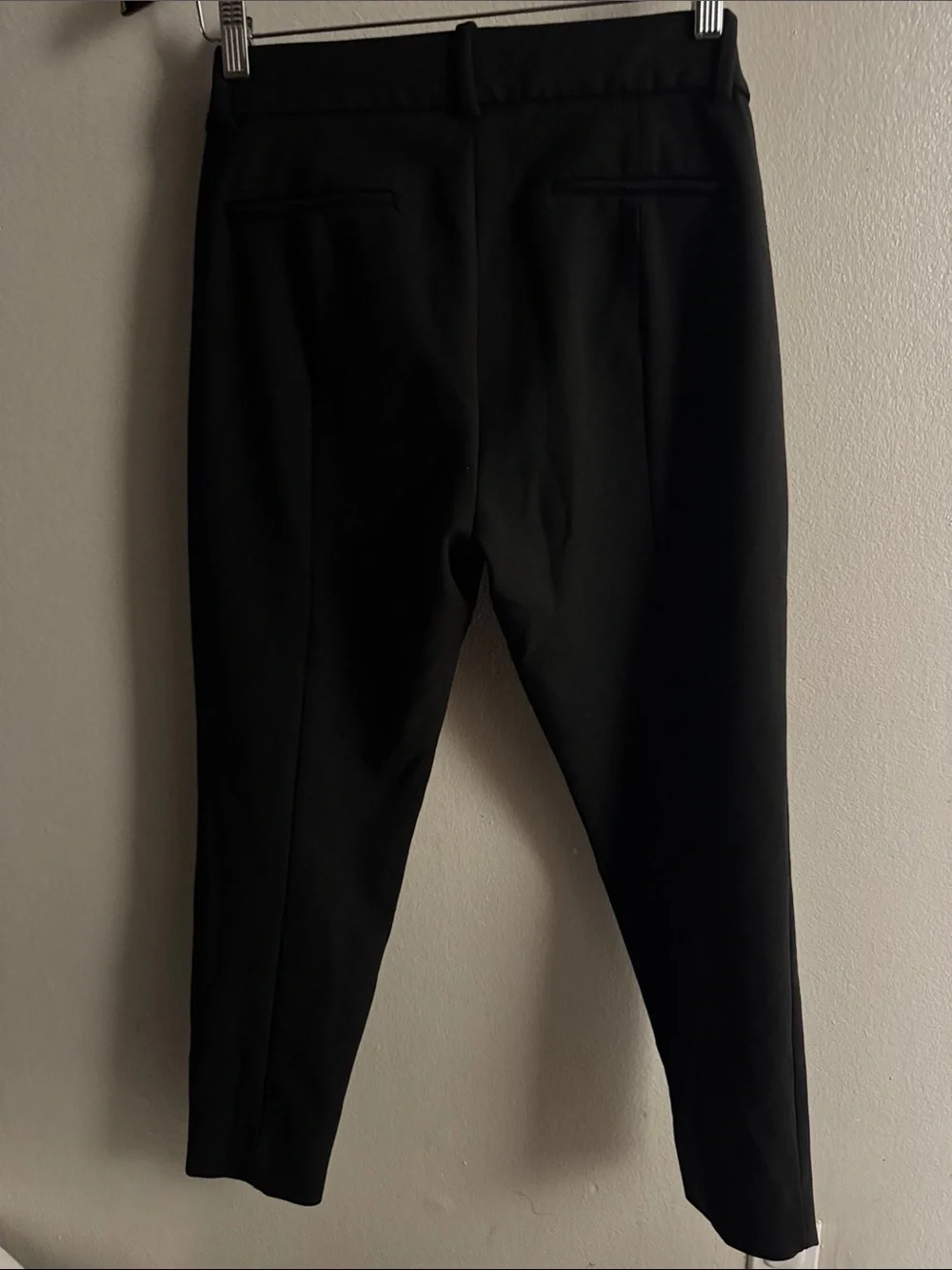 J. Crew Black High-Waist Dress Pants